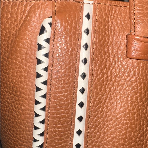 Kate Spade Sheffield Dorma white trim Tote Cognac - Picture 3 of 16